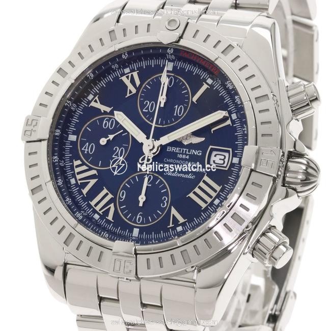 Breitling A13356 Chronomat Evolution Stainless Steel Mens Watch Breitling A13356 Chronomat Evolution Stainless Steel Mens Watch