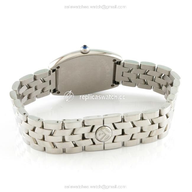 Franck Muller Tono Carbex 1752qz Silver Ladies Mens Stainless Steel Watch Franck Muller Tono Carbex 1752qz Silver Ladies Mens Stainless Steel Watch