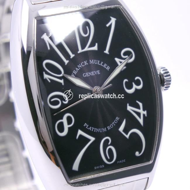 Franck Muller Tono Carbex 6850sc Stainless Steel Self-winding Mens Black Dial Watch Franck Muller Tono Carbex 6850sc Stainless Steel Self-winding Mens Black Dial Watch