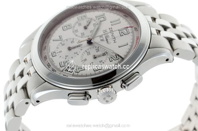 Zenith Class El Primero Hw Chronograph Manual Winding 02.0500.420 Silver Dial Stainless Steel Watch Zenith Class El Primero Hw Chronograph Manual Winding 02.0500.420 Silver Dial Stainless Steel Watch