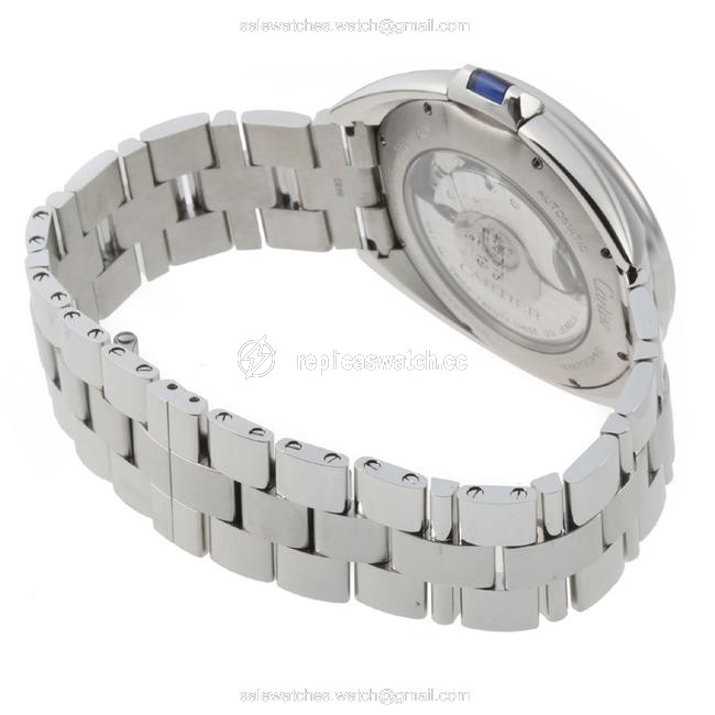Cartier Roman Cr?? De 40mm Mens Wscl0007 Stainless Steel Silver Dial Watch Cartier Roman Cr?? De 40mm Mens Wscl0007 Stainless Steel Silver Dial Watch
