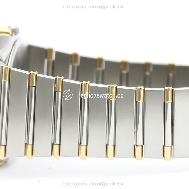 Omega Constellation 18k Gold Steel Quartz Mens 396.1070 Watch Omega Constellation 18k Gold Steel Quartz Mens 396.1070 Watch