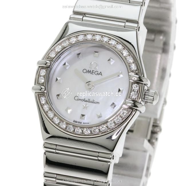 Omega 1465.71 Constellation My Choice Stainless Steel Diamond Ladies Watch Omega 1465.71 Constellation My Choice Stainless Steel Diamond Ladies Watch