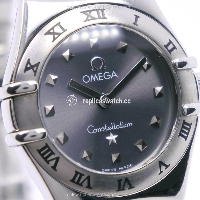 Omega Constellation Mini My Choice 1561.51 Stainless Steel Quartz Ladies Gray Dial Watch Omega Constellation Mini My Choice 1561.51 Stainless Steel Quartz Ladies Gray Dial Watch