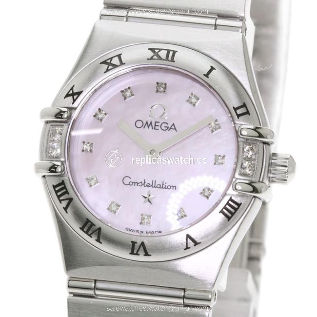 Omega 1567.66 Constellation 12p Diamond Stainless Steel Ladies Watch Omega 1567.66 Constellation 12p Diamond Stainless Steel Ladies Watch
