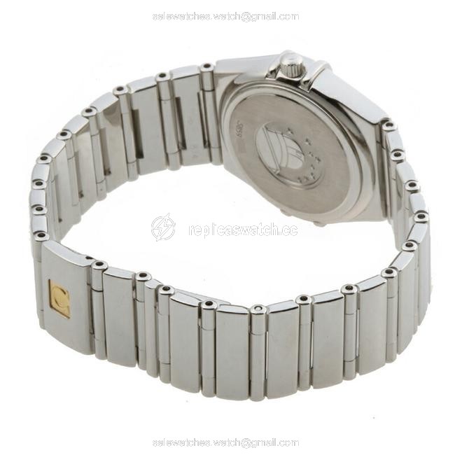 Omega Constellation My Choice Ladies 1571.71.00 Stainless Steel White Shell Dial Watch Omega Constellation My Choice Ladies 1571.71.00 Stainless Steel White Shell Dial Watch