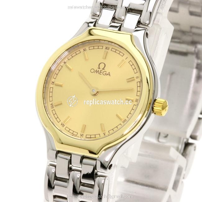 Omega Devil Symbol Stainless Steel Ss Ladies Watch Omega Devil Symbol Stainless Steel Ss Ladies Watch
