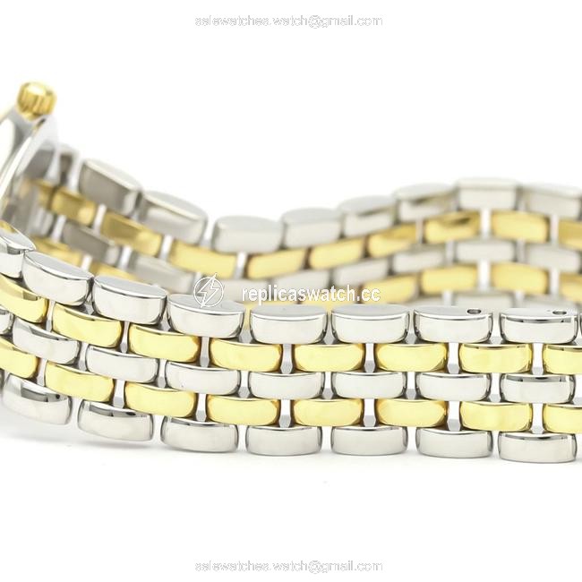 Omega De Ville Quartz Stainless Steel Yellow Gold (18k) Womens Dress Watch Omega De Ville Quartz Stainless Steel Yellow Gold (18k) Womens Dress Watch