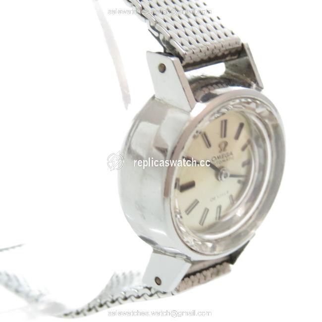 Omega Devil Cut Glass Self-winding 551.038 Silver 0047omega Ladies Watch Omega Devil Cut Glass Self-winding 551.038 Silver 0047omega Ladies Watch