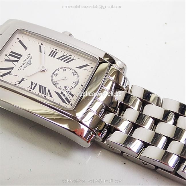 Longines Silver Dolcevita Quartz Stainless Steel Mens L5.655.4 Watch Longines Silver Dolcevita Quartz Stainless Steel Mens L5.655.4 Watch