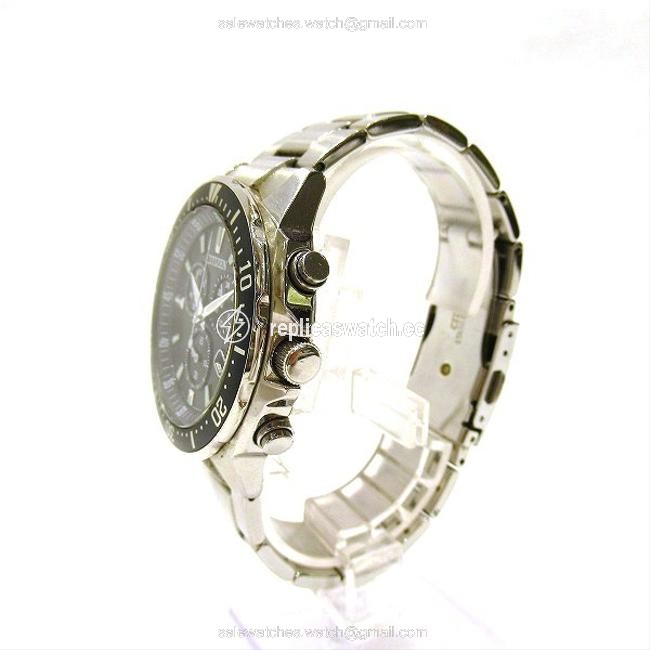 Citizen Solar Eco-drive Vo10-6771f Black Dial Mens Watch Citizen Solar Eco-drive Vo10-6771f Black Dial Mens Watch