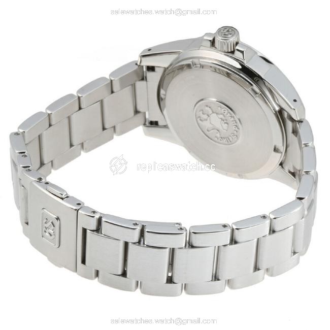 Seiko Grand Spring Drive Mens Sbga015 (9r65-0ag0) Stainless Steel Light Blue Dial Watch Seiko Grand Spring Drive Mens Sbga015 (9r65-0ag0) Stainless Steel Light Blue Dial Watch