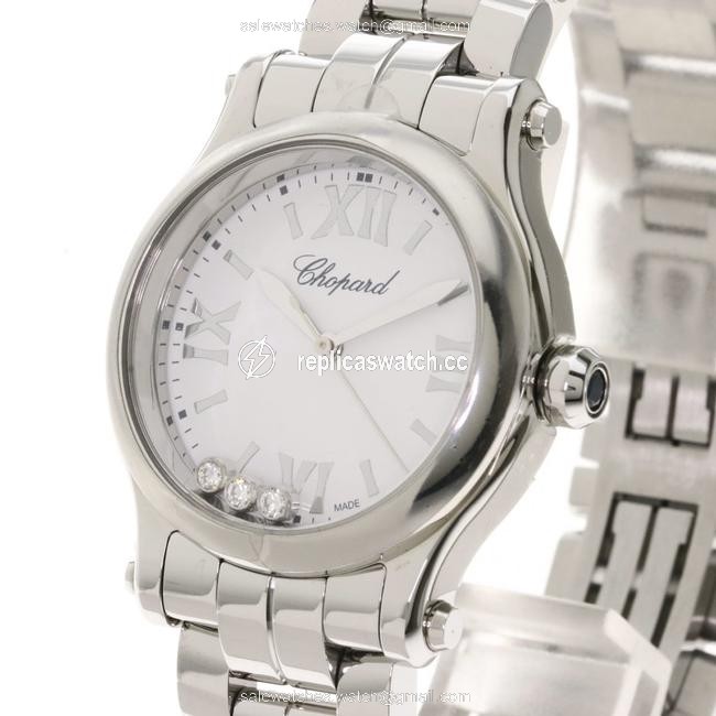 Chopard 278590-3002 Happy Sports Stainless Steel Boys Watch Chopard 278590-3002 Happy Sports Stainless Steel Boys Watch