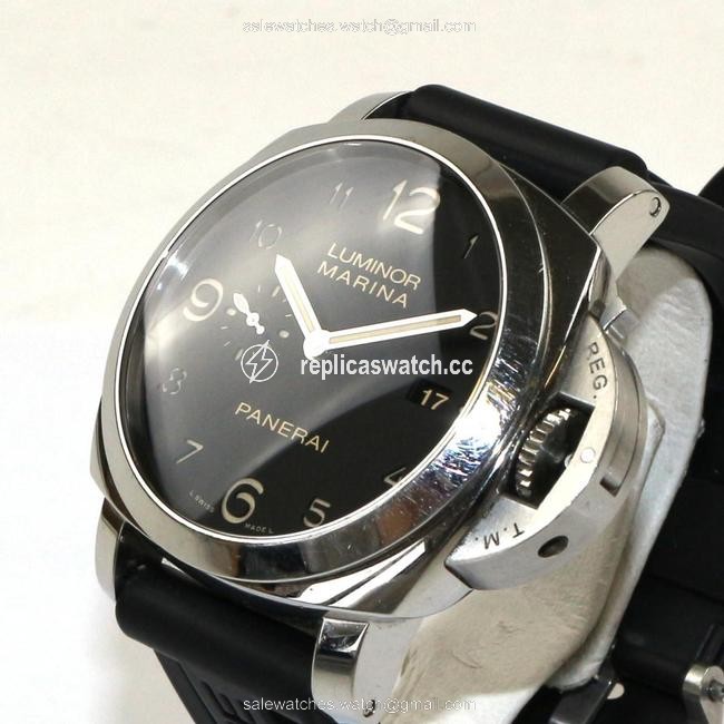 Panerai Luminor Marina 1950 3 Days Stainless Steel Leather Pam00359 Watch Panerai Luminor Marina 1950 3 Days Stainless Steel Leather Pam00359 Watch