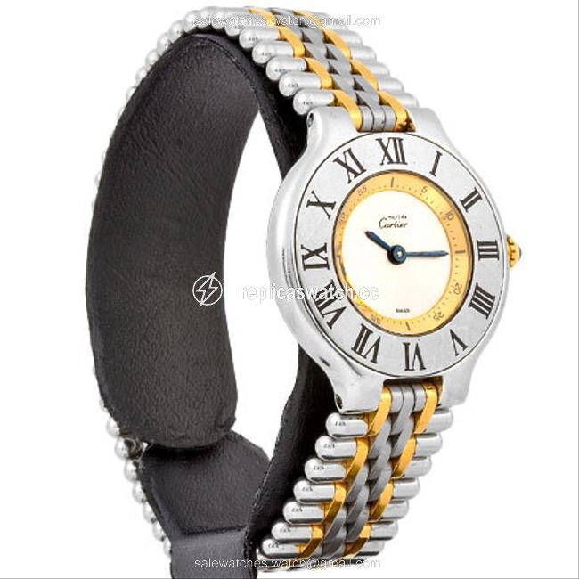 Cartier Mast 21 Van Tian Stainless Steel Gp Ladies Quartz Silver Dial W10073f4 Watch Cartier Mast 21 Van Tian Stainless Steel Gp Ladies Quartz Silver Dial W10073f4 Watch