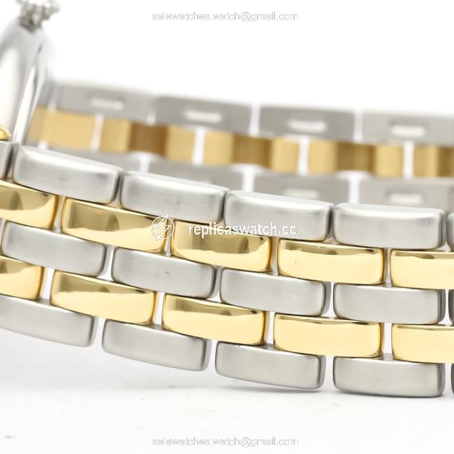 Cartier Panthere De Quartz Stainless Steel Yellow Gold (18k) Womens Dress 183964 Watch Cartier Panthere De Quartz Stainless Steel Yellow Gold (18k) Womens Dress 183964 Watch