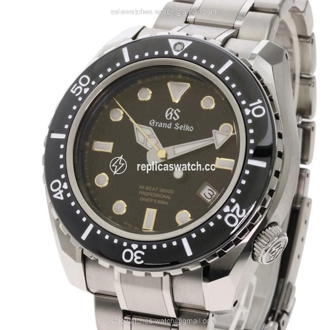Seiko Sbgh255 9s85-01a0 Mechanical High Beat 36000 Professional Titanium Mens Watch Seiko Sbgh255 9s85-01a0 Mechanical High Beat 36000 Professional Titanium Mens Watch