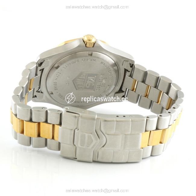 TAG Heuer 200m Combination Professional Wk1121 Silver Gold Mens Stainless Steel Plating Watch TAG Heuer 200m Combination Professional Wk1121 Silver Gold Mens Stainless Steel Plating Watch