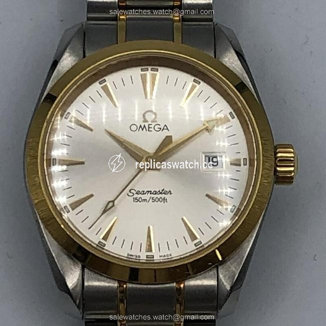 Omega 2318.30 Seamaster Aqua Terra Combi Quartz Watch Omega 2318.30 Seamaster Aqua Terra Combi Quartz Watch