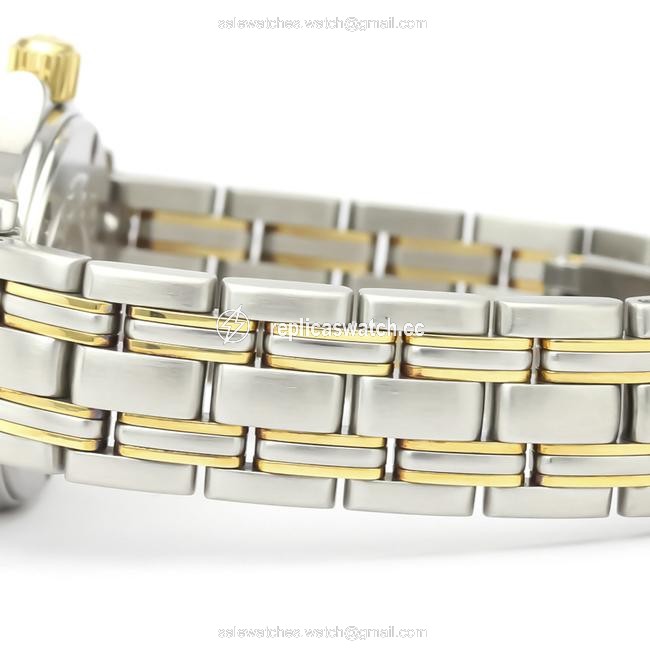 Omega Seamaster Quartz Stainless Steel Yellow Gold (18k) Womens Sports Watch Omega Seamaster Quartz Stainless Steel Yellow Gold (18k) Womens Sports Watch