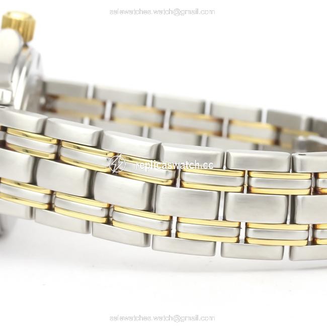 Omega Seamaster Quartz Stainless Steel Yellow Gold (18k) Womens Sports Watch Omega Seamaster Quartz Stainless Steel Yellow Gold (18k) Womens Sports Watch