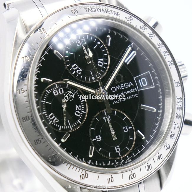 Omega Speedmaster 3513.50 Stainless Steel Self-winding Mens Black Dial Watch Omega Speedmaster 3513.50 Stainless Steel Self-winding Mens Black Dial Watch