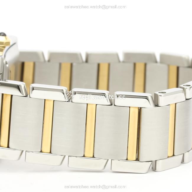 Cartier Tank Francaise Stainless Steel Yellow Gold (18k) Mens Dress W51005q4 Watch Cartier Tank Francaise Stainless Steel Yellow Gold (18k) Mens Dress W51005q4 Watch