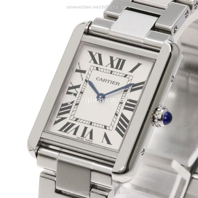 Cartier W5200013 Tank Solo Sm Stainless Steel Ladies Watch Cartier W5200013 Tank Solo Sm Stainless Steel Ladies Watch