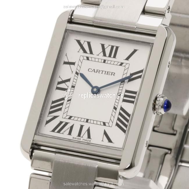 Cartier W5200014 Tank Solo Lm Stainless Steel Mens Watch Cartier W5200014 Tank Solo Lm Stainless Steel Mens Watch
