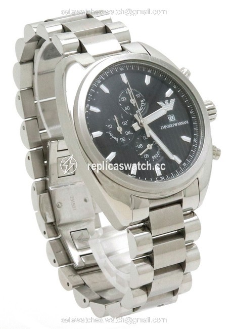 Emporio Armani Chronograph Black Dial Mens Quartz Ar-5957 Ar5957 Watch Emporio Armani Chronograph Black Dial Mens Quartz Ar-5957 Ar5957 Watch