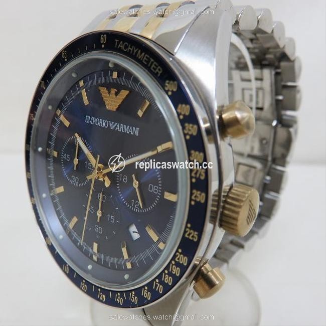 Emporio Armani Ar-6088 Quartz Chronograph Mens Watch Emporio Armani Ar-6088 Quartz Chronograph Mens Watch