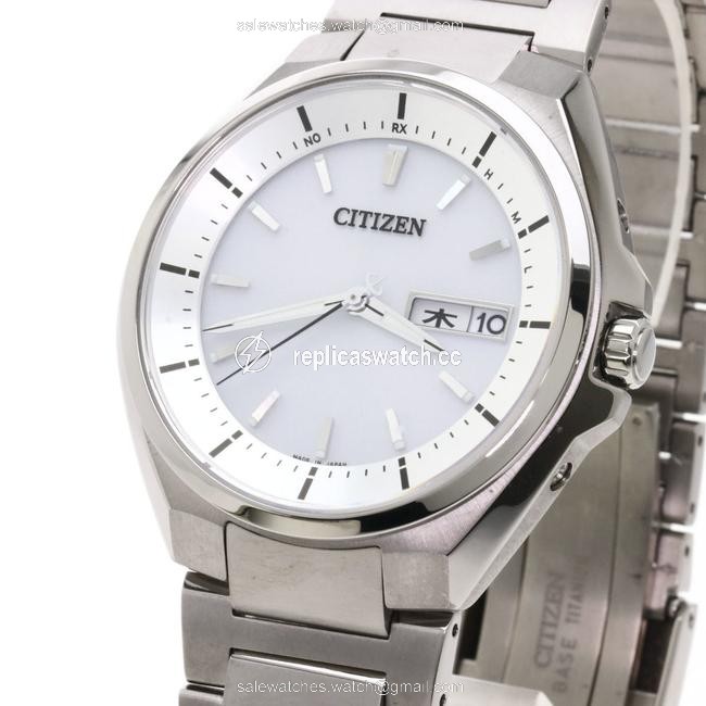 Citizen H100-r007556 Round Face At6050-54a Stainless Steel Mens Watch Citizen H100-r007556 Round Face At6050-54a Stainless Steel Mens Watch