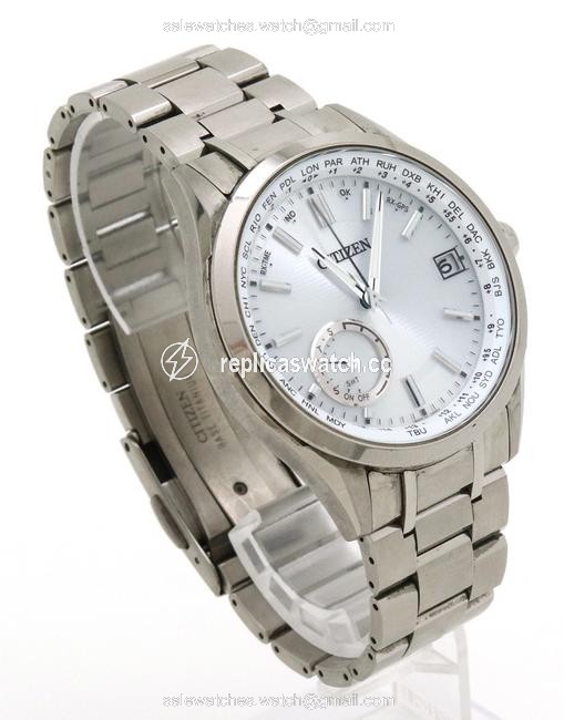 Citizen Satellite Wave Ps Radio Silver Dial Titanium Mens Qz Quartz Cc3010-51a F150-t021581 Watch Citizen Satellite Wave Ps Radio Silver Dial Titanium Mens Qz Quartz Cc3010-51a F150-t021581 Watch