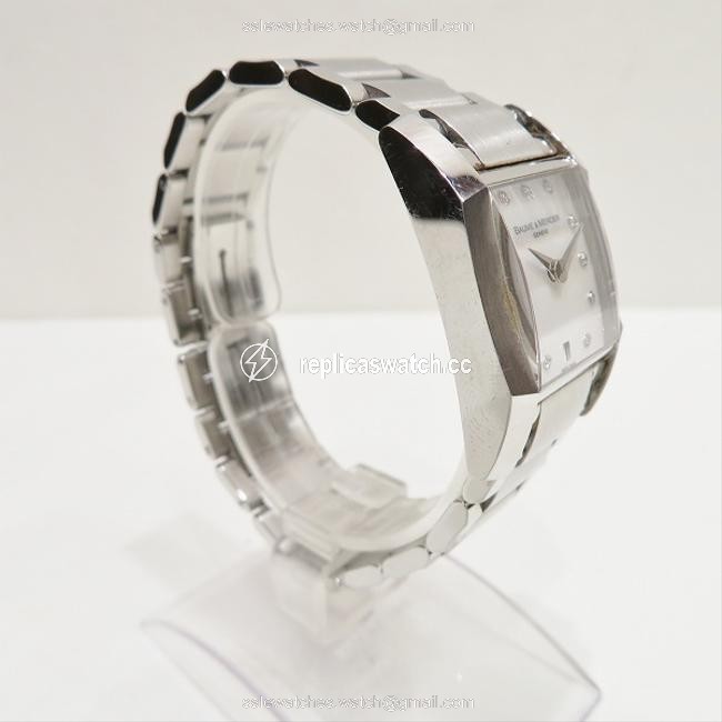 Baume & Mercier Diamant 11p Diamond M0a08573 Quartz Shell Dial Ladies Watch Baume & Mercier Diamant 11p Diamond M0a08573 Quartz Shell Dial Ladies Watch