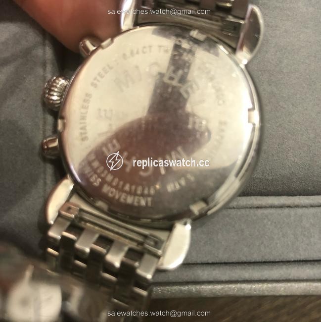 Michele Silver Csx Diamond Watch Michele Silver Csx Diamond Watch