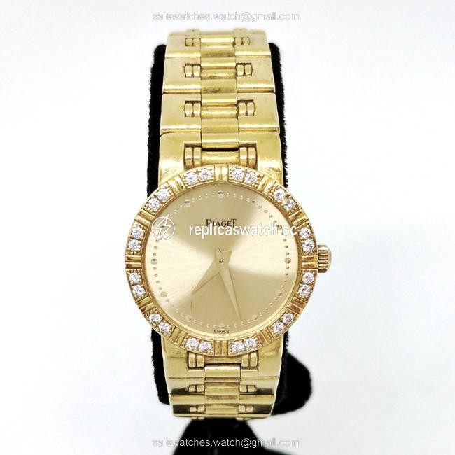 Piaget Dancer Champaign Color Face 18k Yellow Gold Watch Piaget Dancer Champaign Color Face 18k Yellow Gold Watch