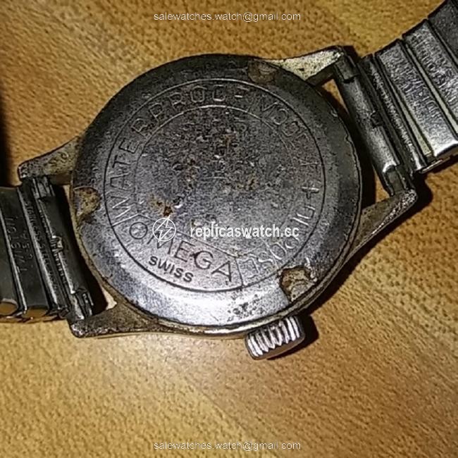 Omega Silver Vintage Fab Suisse 1940s Notation Dial Watch Omega Silver Vintage Fab Suisse 1940s Notation Dial Watch