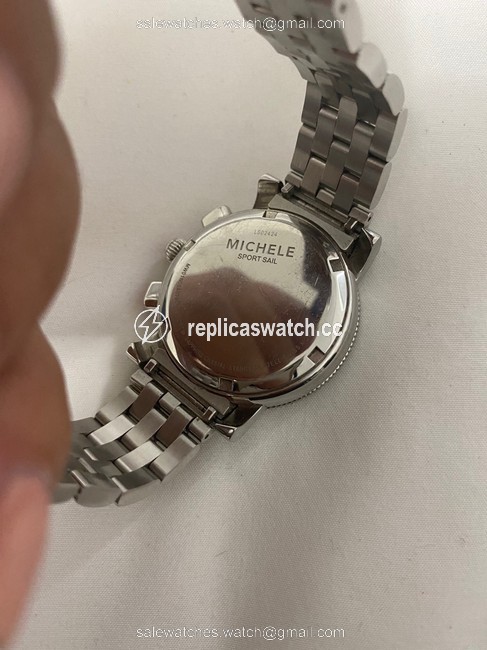 Michele Silver Sport Sail Watch Michele Silver Sport Sail Watch