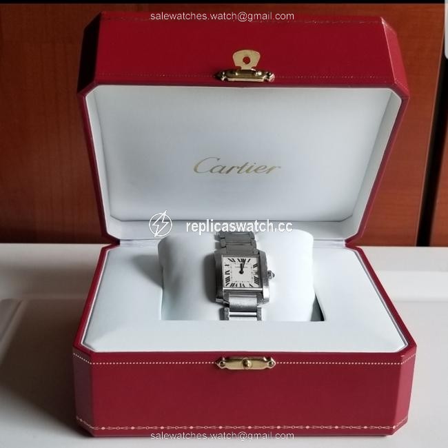 Cartier Silver Meduim Tank Watch Cartier Silver Meduim Tank Watch