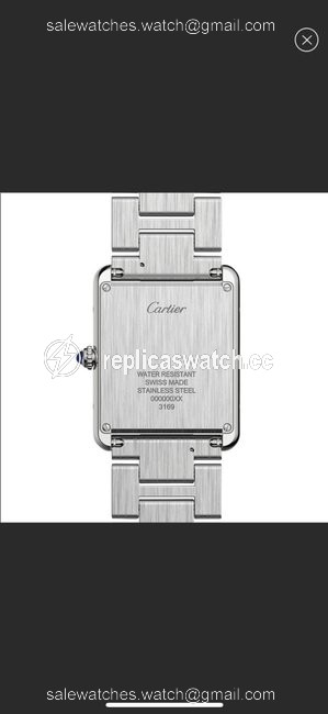 Cartier Womens Tank Solo Large Model Watch Cartier Womens Tank Solo Large Model Watch