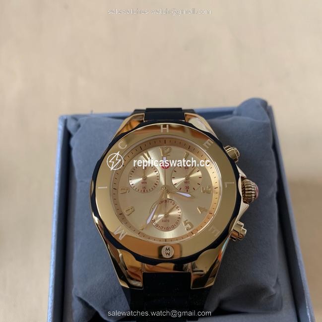 Michele Black Gold Jelly Mww12f000034 Watch Michele Black Gold Jelly Mww12f000034 Watch