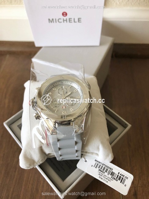 Michele Gray/ Silver Jellybean Stainless Mww12f000092 Watch Michele Gray/ Silver Jellybean Stainless Mww12f000092 Watch