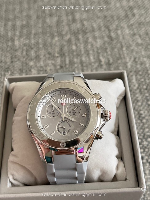 Michele Grey Silver Jellybean Stainless Mww12f000092 Watch Michele Grey Silver Jellybean Stainless Mww12f000092 Watch