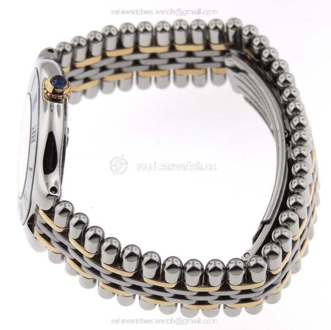 Cartier Must 21 18k Yellow Gold & Stainless Steel 28mm Watch Cartier Must 21 18k Yellow Gold & Stainless Steel 28mm Watch