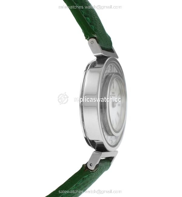 Girard-Perregaux Silver Ladies Integrale Steel Date 26mm Quartz See Through Watch Girard-Perregaux Silver Ladies Integrale Steel Date 26mm Quartz See Through Watch
