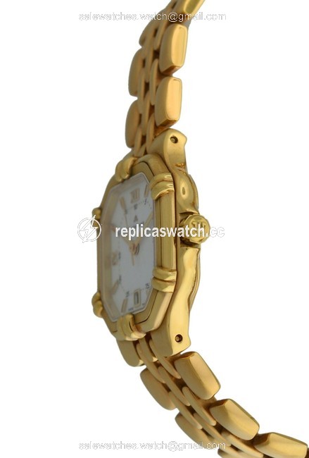 Maurice Lacroix Gold Ladies 75568 Electroplated Steel Quartz 25mm Date Wat Watch Maurice Lacroix Gold Ladies 75568 Electroplated Steel Quartz 25mm Date Wat Watch