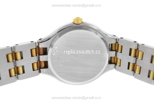 Omega Yellow Gold Silver Ladies De Ville Stainless Steel 23mm Quartz Watch Omega Yellow Gold Silver Ladies De Ville Stainless Steel 23mm Quartz Watch