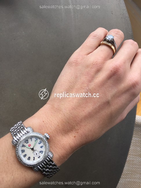 Michele Petite Csx Diamond Watch Michele Petite Csx Diamond Watch