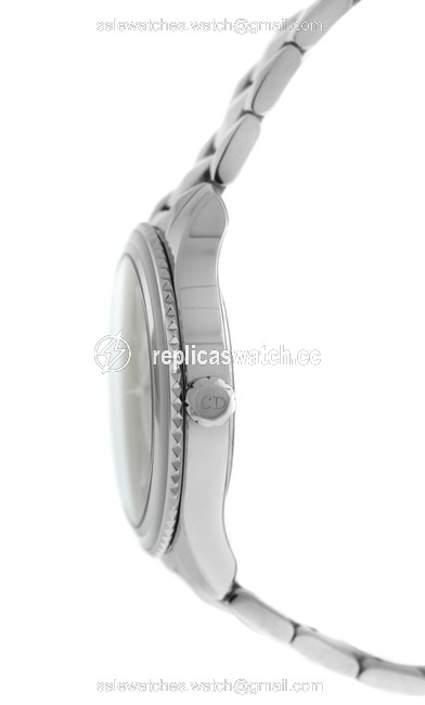 Dior Silver Montaigne Ladies Christian Viii Cd152110m008 Diamond Mop 33mm Watch Dior Silver Montaigne Ladies Christian Viii Cd152110m008 Diamond Mop 33mm Watch