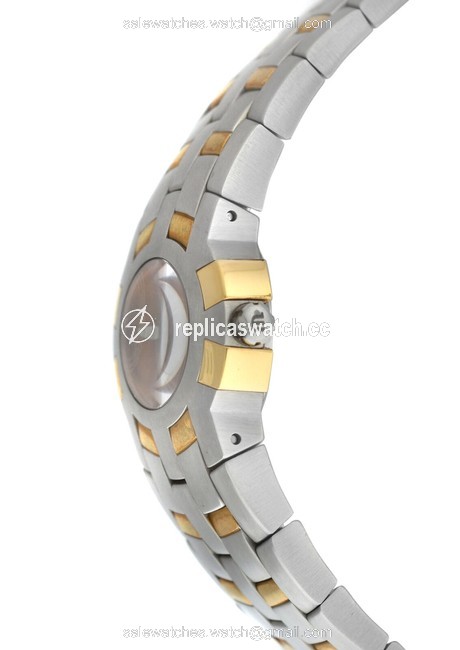 Maurice Lacroix Yellow Gold Ladies Milestone 59858 Steel Quartz 25mm Watch Maurice Lacroix Yellow Gold Ladies Milestone 59858 Steel Quartz 25mm Watch